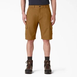 Dickies DuraTech Ranger Men's Brown Cargo Shorts NWT